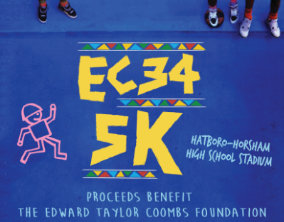 The EC34 5K poster at Hatboro-Horsham High School