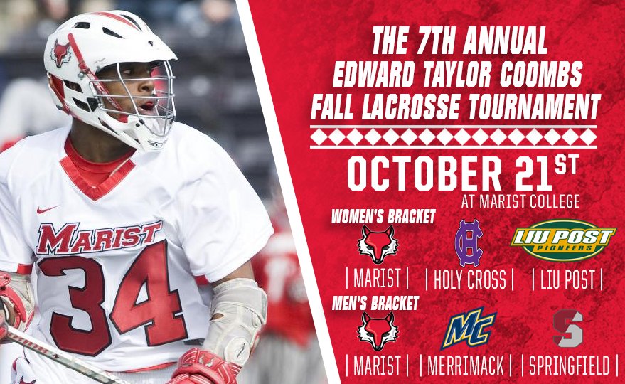 A flyers of a 7th annual Edward Taylor Coombs fall lacrosse tournament on October 21st